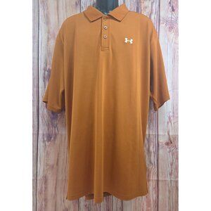 Under Armour Performance Burnt Orange Polo Shirt 3XL